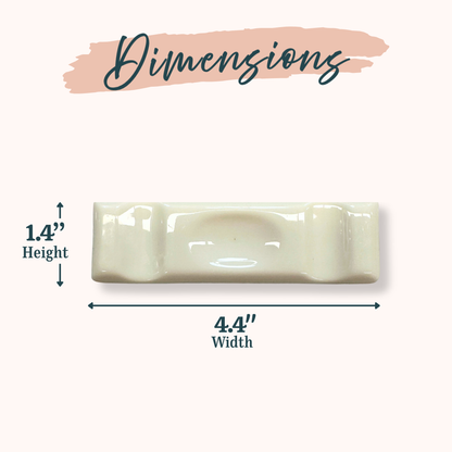Ceramic Paint Brush Rest