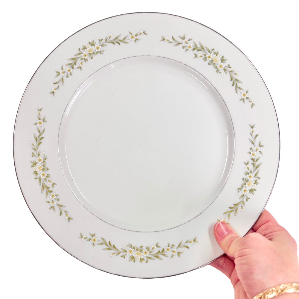 Vintage Fine China "Ballerina" by Wyndham (Choice of Salad or Dinner Plate)