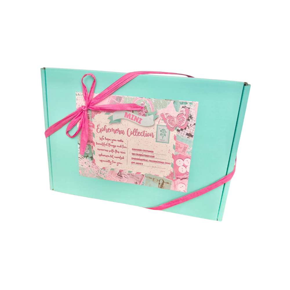Mini Ephemera Kit-  Crafting Paper- The Celebration Co.