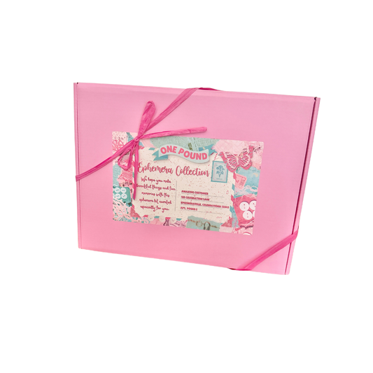 Ephemera Kit - ONE WHOLE POUND-  Crafting Paper- The Celebration Co.