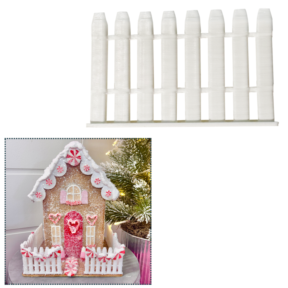 Fence Pieces – Set of 6-  3D- The Celebration Co.