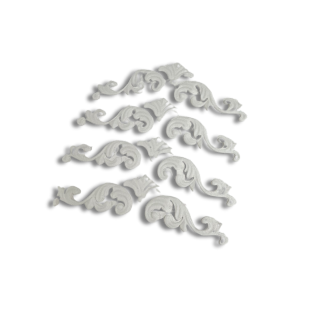 Filigree Accent- Set of 4-  3D- The Celebration Co.