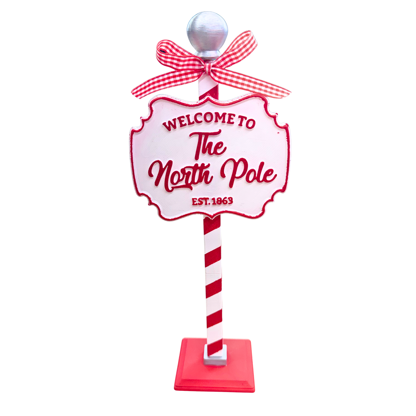 Mini DIY Decor Box (North Pole Sign)