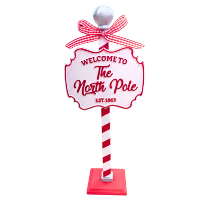 Mini DIY Decor Box (North Pole Sign)