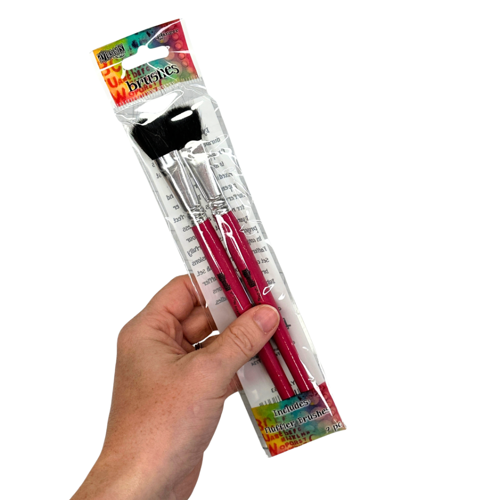 Dyamond Fluffier Brushes - 2 Pack-  Tools- The Celebration Co.