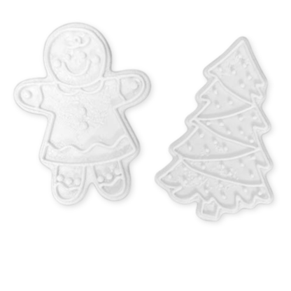 Gingerbread Girl & Christmas Tree – Festive Crafting Duo-  3D- The Celebration Co.