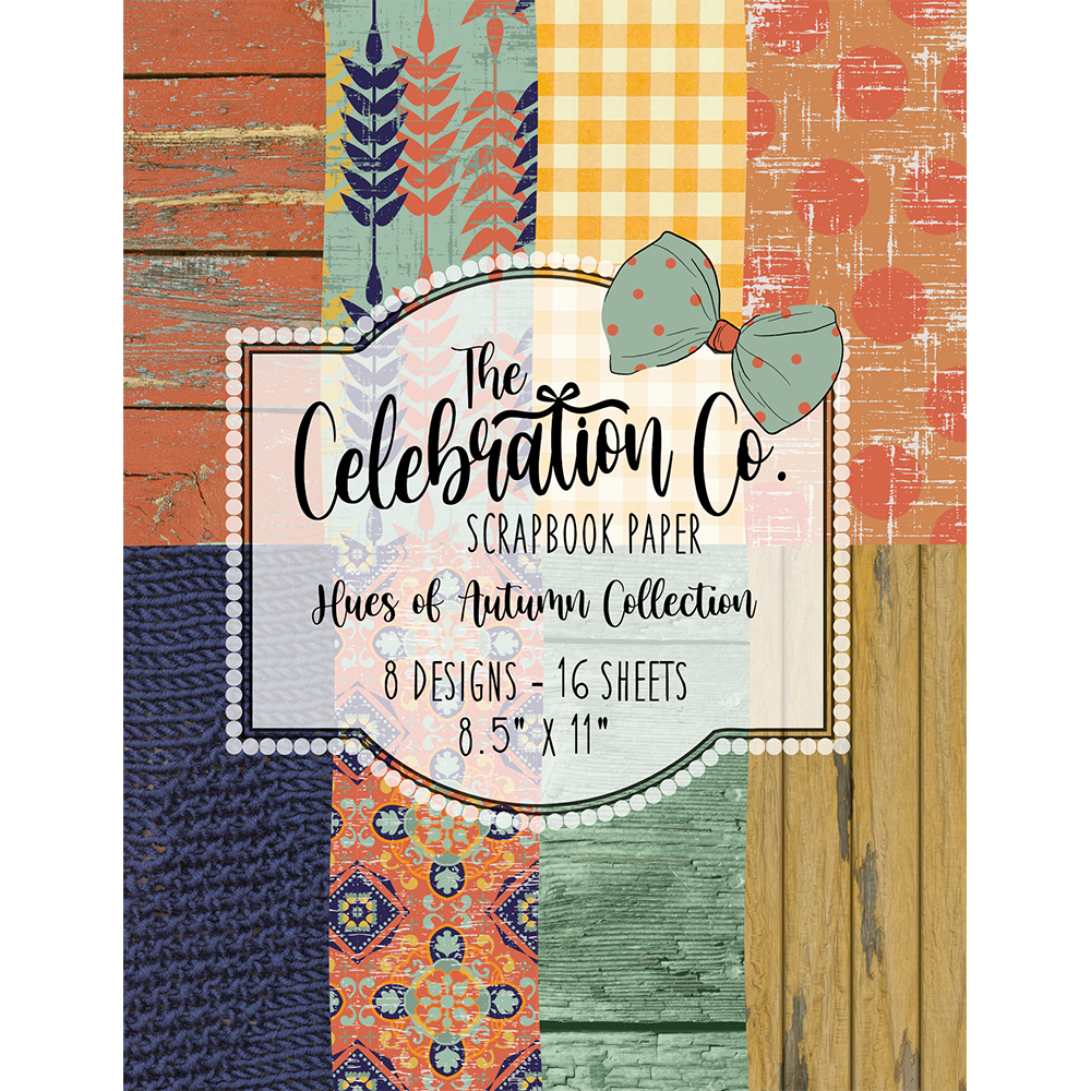 Hues of Autumn - Digital Download - Craft Paper Package