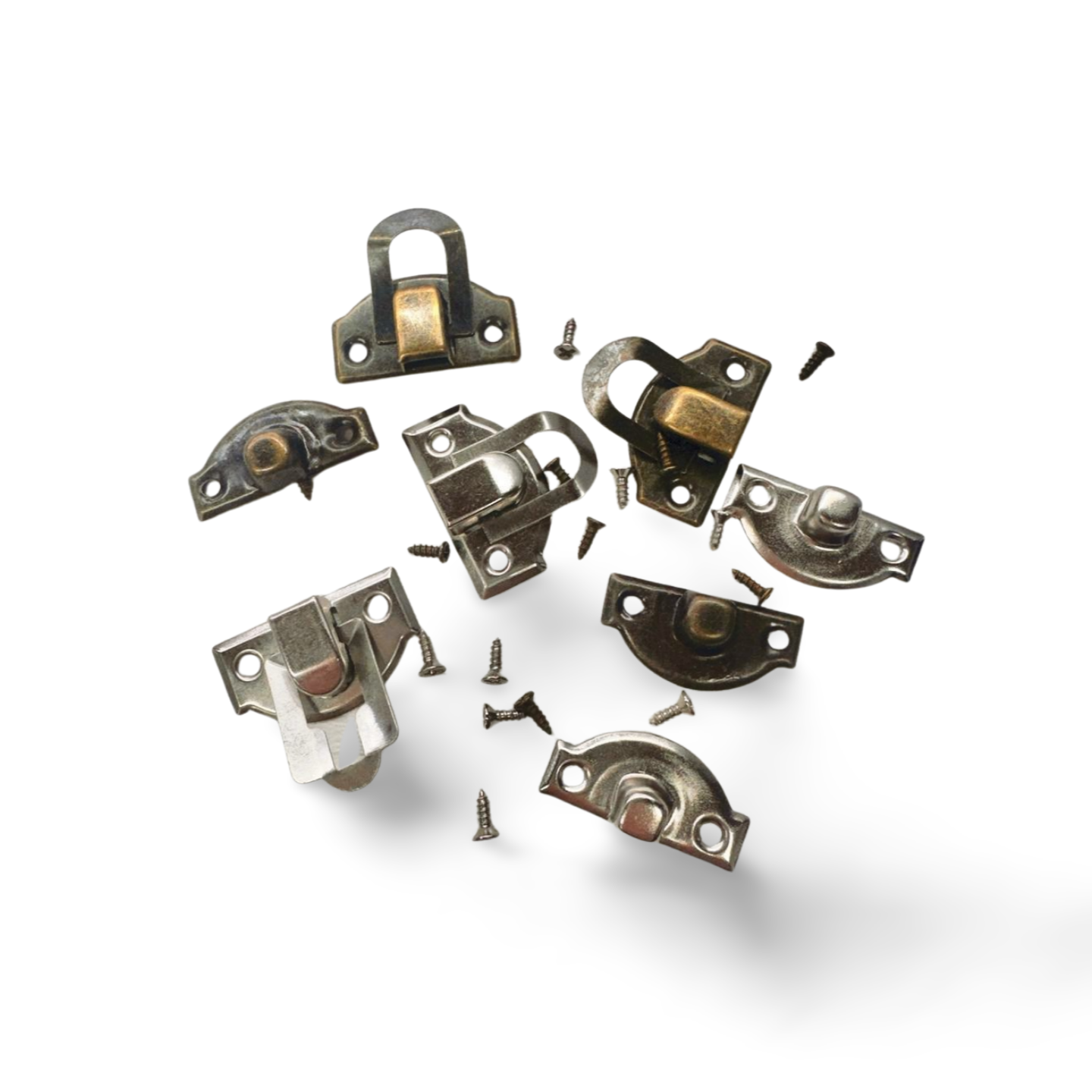 Metal Toggle Latches in Silver and Antique Bronze-  Craft Supplies- The Celebration Co.