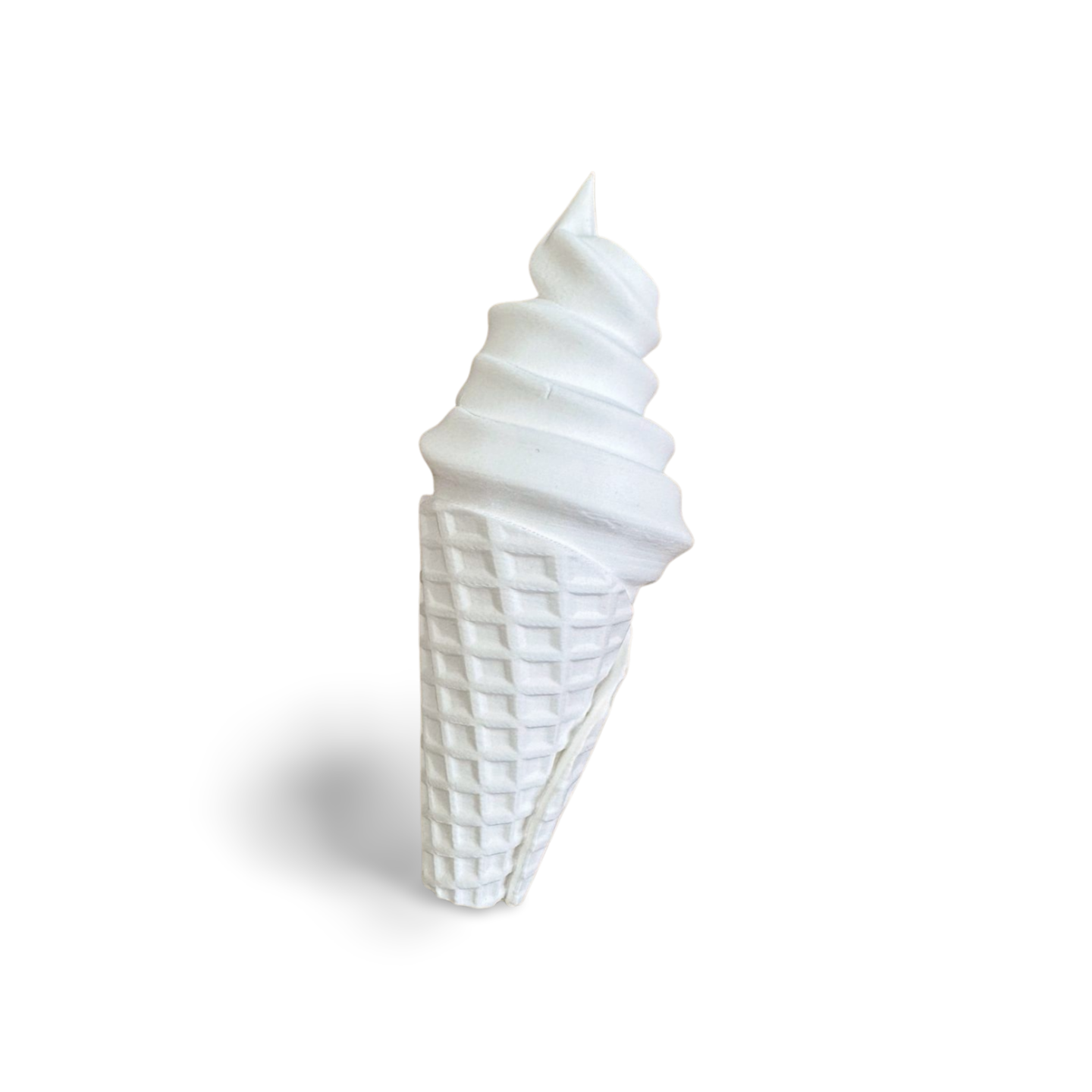 Ice Cream Cone Dimensional Surface-  3D- The Celebration Co.