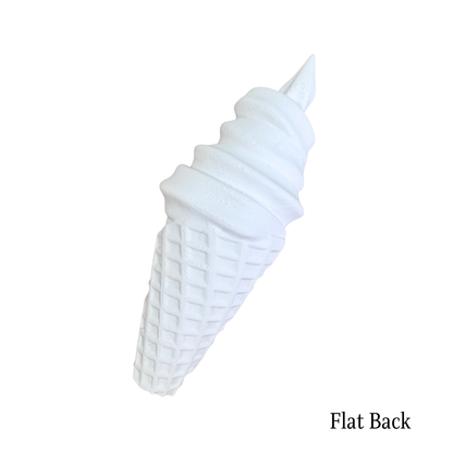 Ice Cream Cone Dimensional Surface-  3D- The Celebration Co.