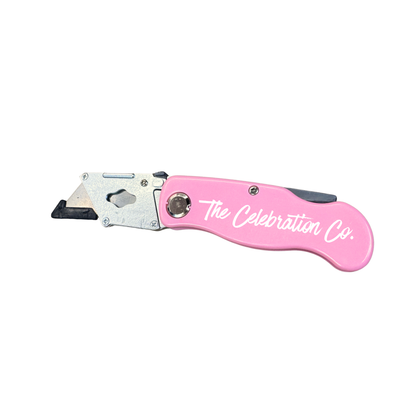 Pink Utility Knife-  Tools- The Celebration Co.