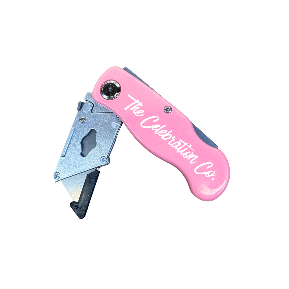 Pink Utility Knife-  Tools- The Celebration Co.