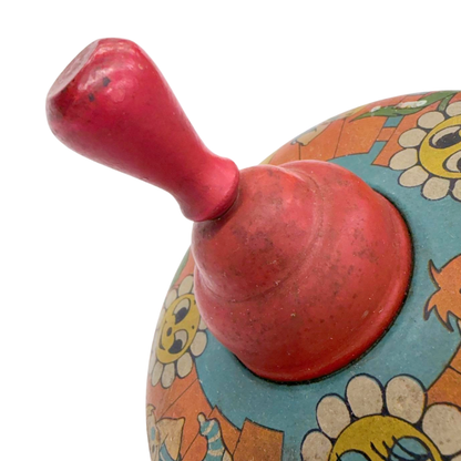 Vintage Ohio Art Co. Spinning Top by Fern Bisel Peat (1950s)-  Decor- The Celebration Co.