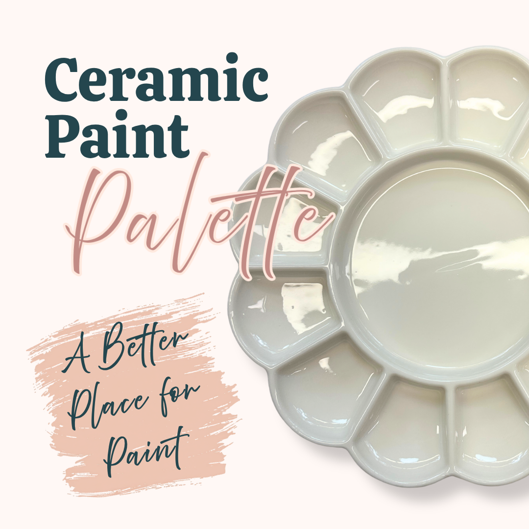 Ceramic Paint Palette-  Tools- The Celebration Co.