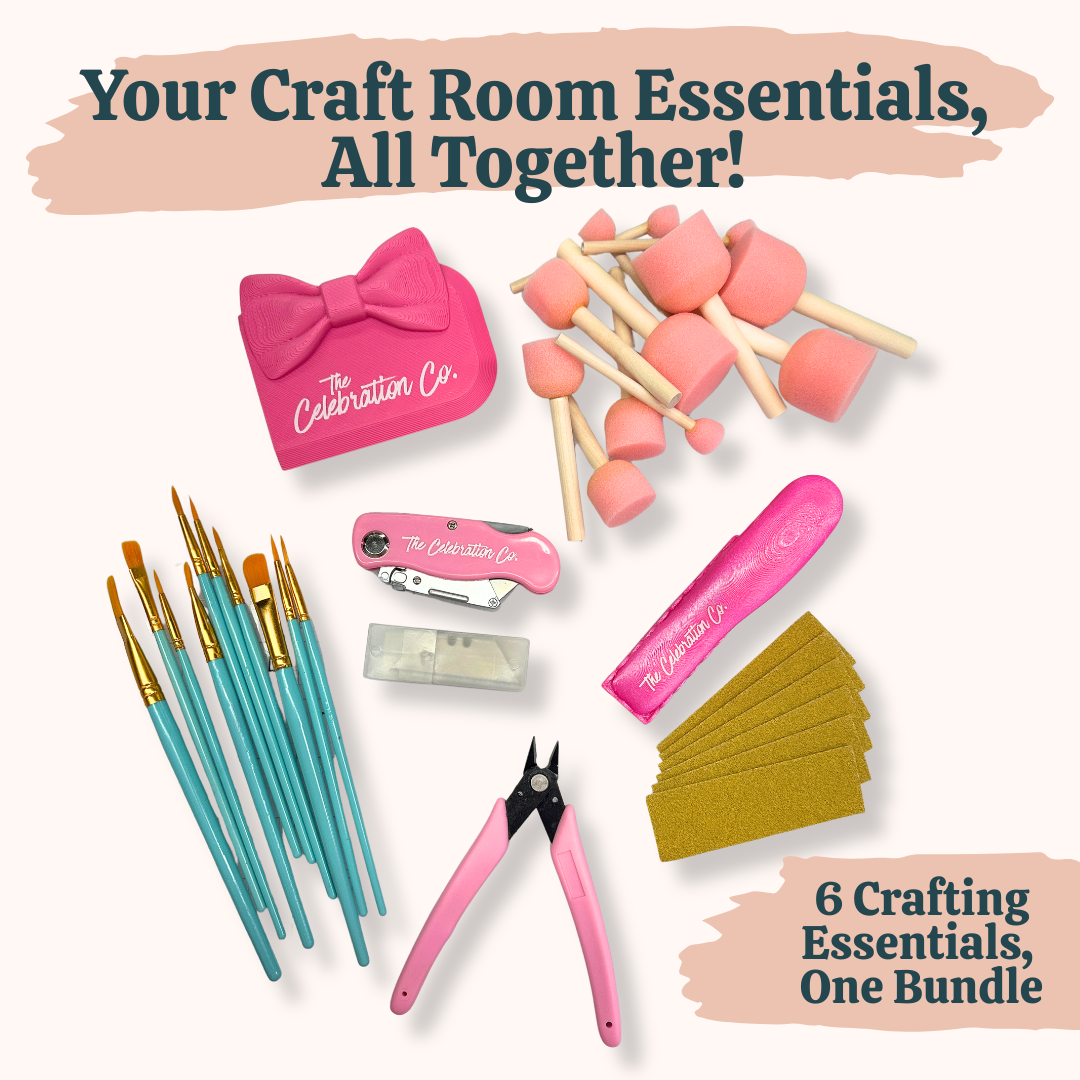 Craft Room Essentials Tool Bundle-  Tools- The Celebration Co.