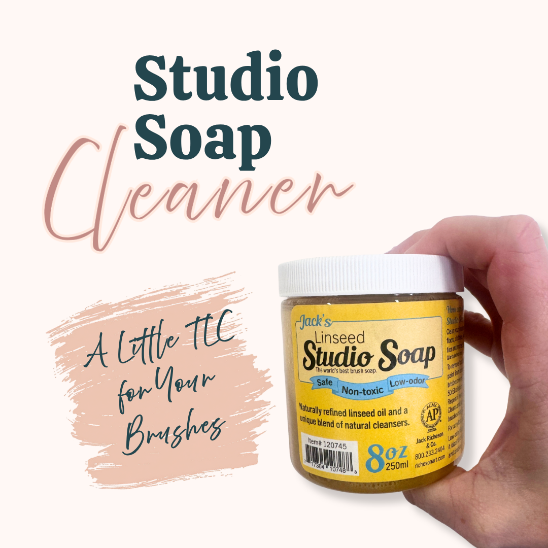 Studio Soap Surface & Brush Cleaner - 8 oz.-  Paints & Mediums- The Celebration Co.