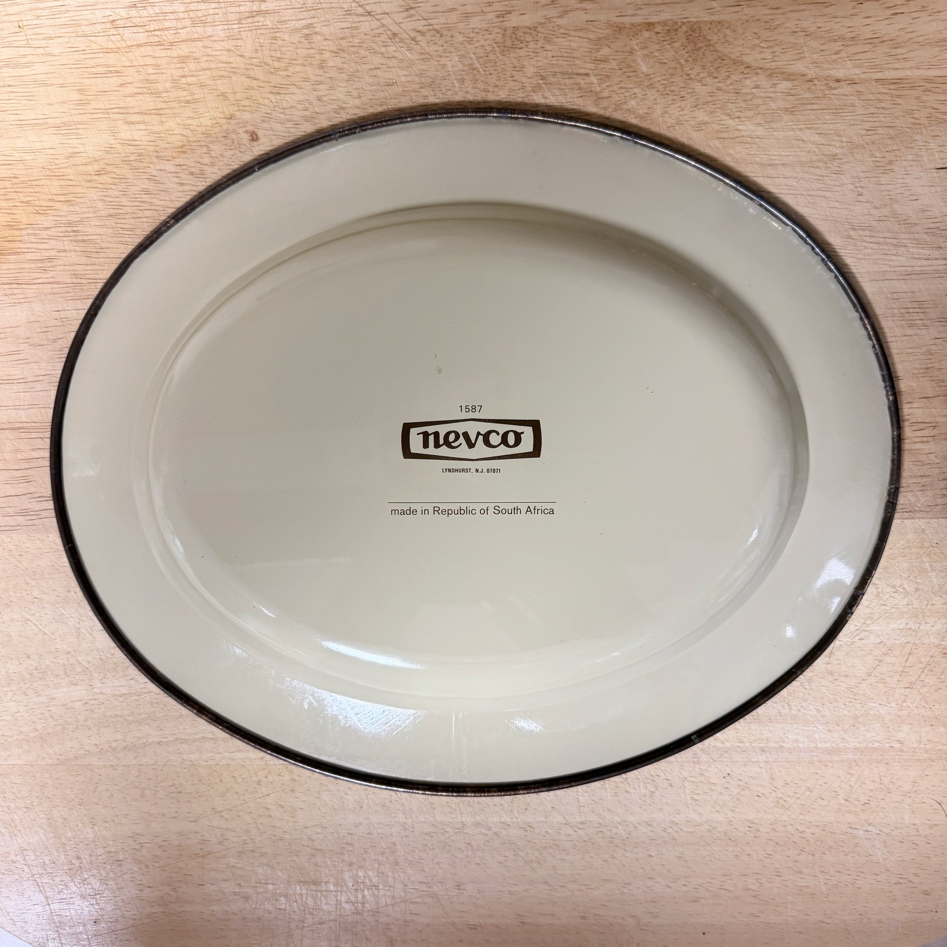 Vintage Nevco Floral Tin Platter – Made in South Africa-  vintage- The Celebration Co.