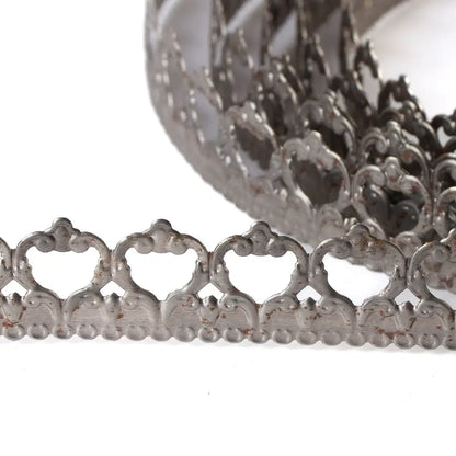 Flexible Stamped Metal Ribbon Border Trim - 10ft Roll-  Craft Supplies- The Celebration Co.