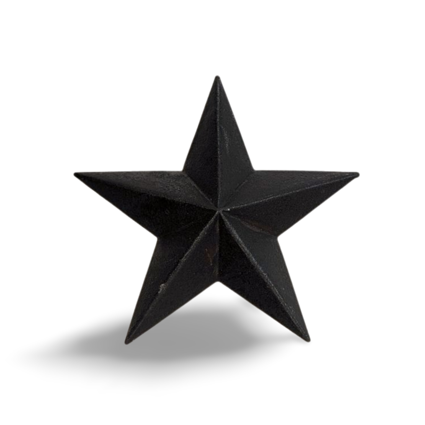 5.5" Dimensional Metal Star – Deep Red or Black