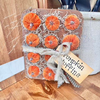 Rusty Tin Mini Muffin Pan