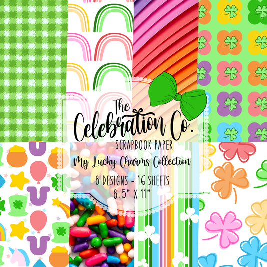 My Lucky Charms - Digital Download - Craft Paper Package