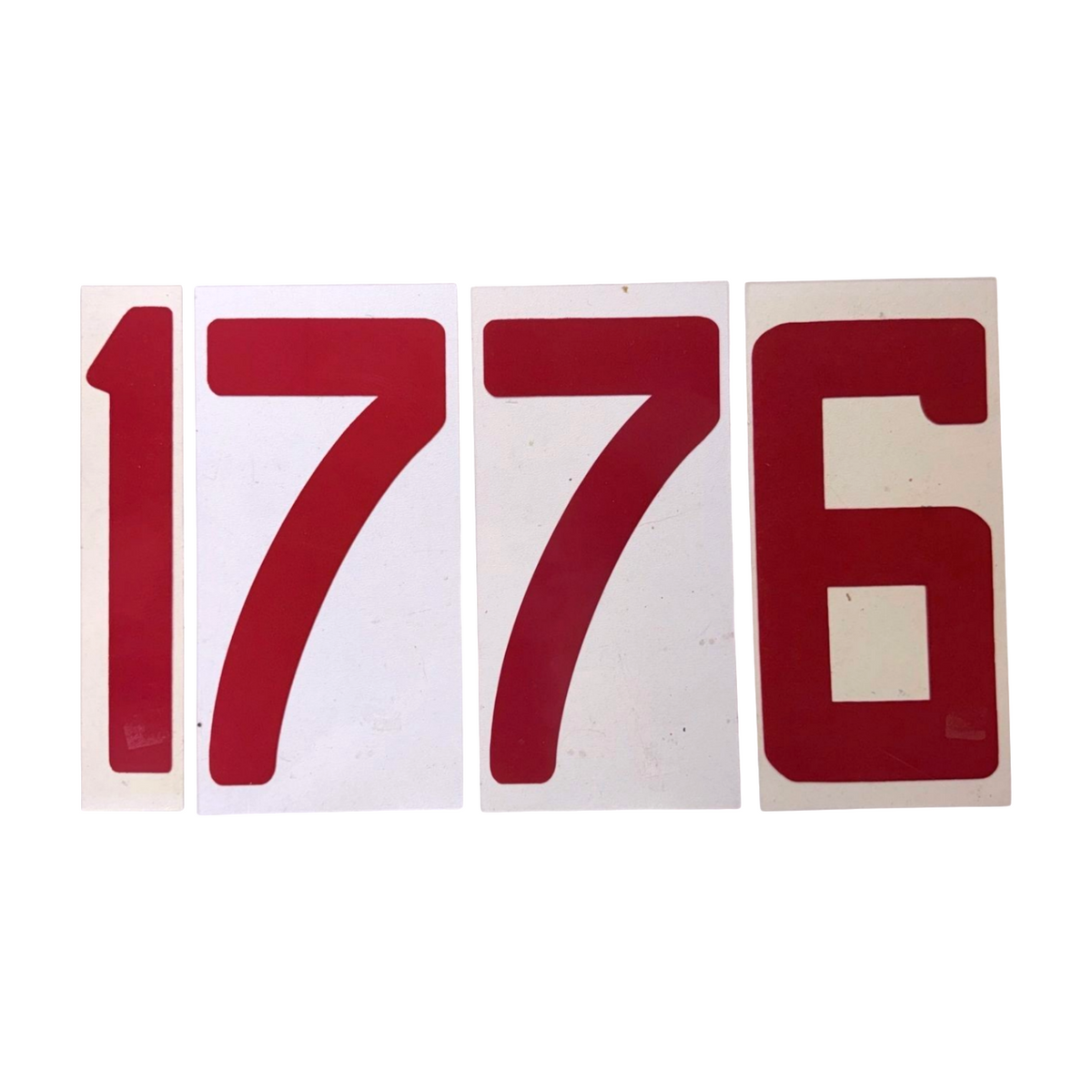 1763 In Numbers Vintage Patriotic Letters/Numbers (Choose from 4 Options) – The ...