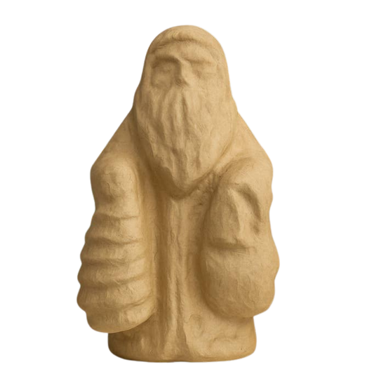 Paper Mache Olde World Santa-  Paper Mache- The Celebration Co.