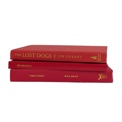 Decorative Patriotic Book Stack – Set of 3 Coordinating Books (Choice of 9 Stacks)