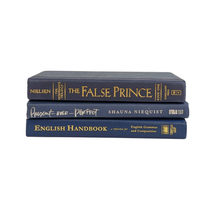 Decorative Patriotic Book Stack – Set of 3 Coordinating Books (Choice of 9 Stacks)