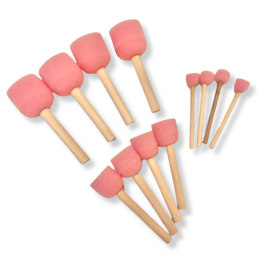 Pink Sponge Pouncers (Package of 12)-  Tools- The Celebration Co.
