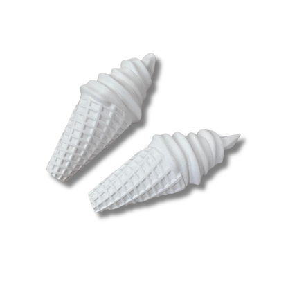 Ice Cream Cone Dimensional Surface-  3D- The Celebration Co.