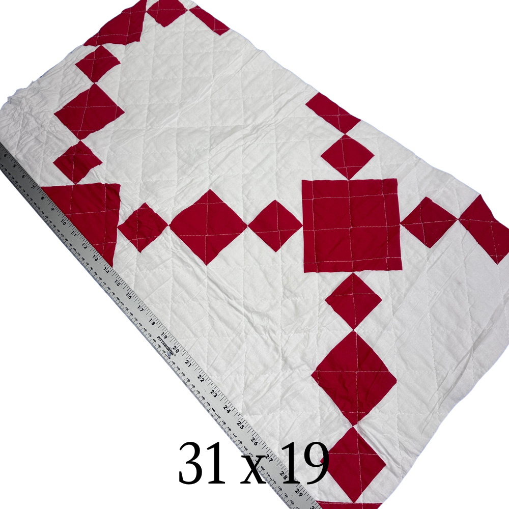 Red & White Quilt Fat Quarter-  Fabric- The Celebration Co.