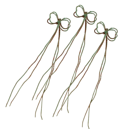 Rusty Patina Tin Bow - 4-1/2"-  Rust- The Celebration Co.