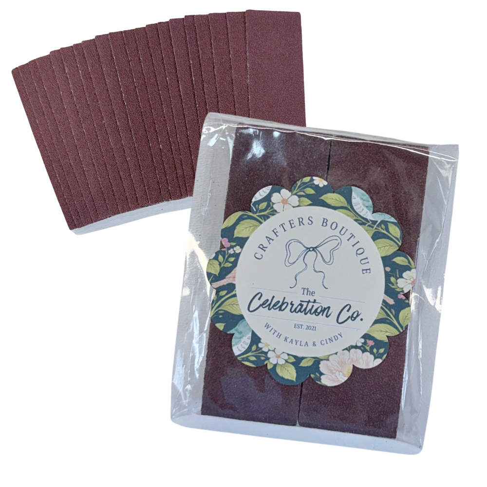 Micro Sander Sheet Refills (80 grit) - Package of 20 Sheets-  Tools- The Celebration Co.