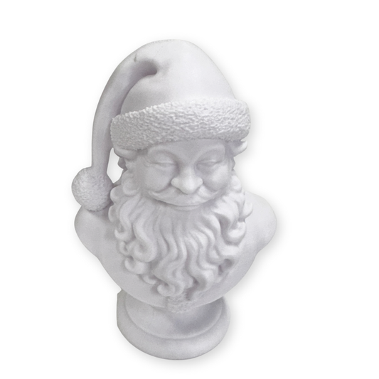 Santa Bust-  3D- The Celebration Co.