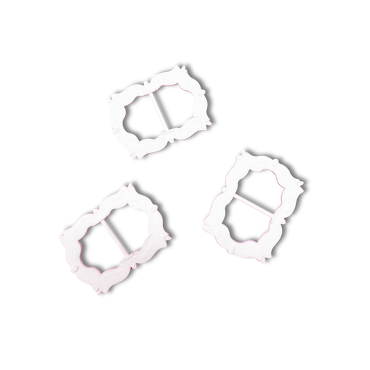 Santa Buckles – Set of 3 Festive Accents