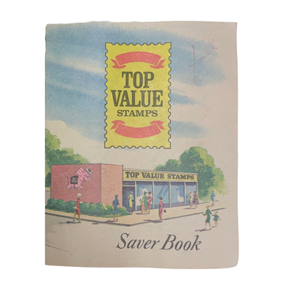 Vintage Top Value Stamps Saver Book (Choice of 2 Styles)-  Crafting Paper- The Celebration Co.