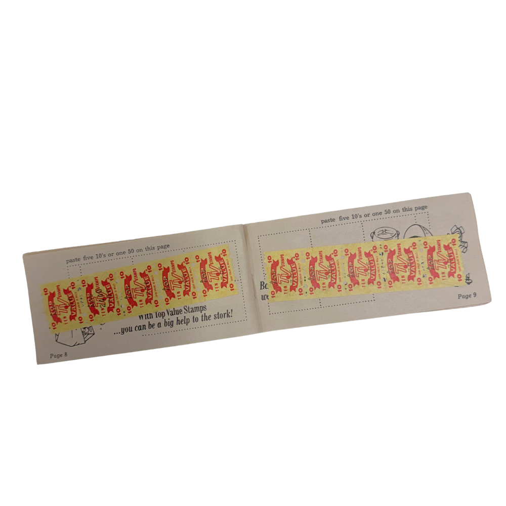 Vintage Top Value Stamps Saver Book (Choice of 2 Styles)-  Crafting Paper- The Celebration Co.