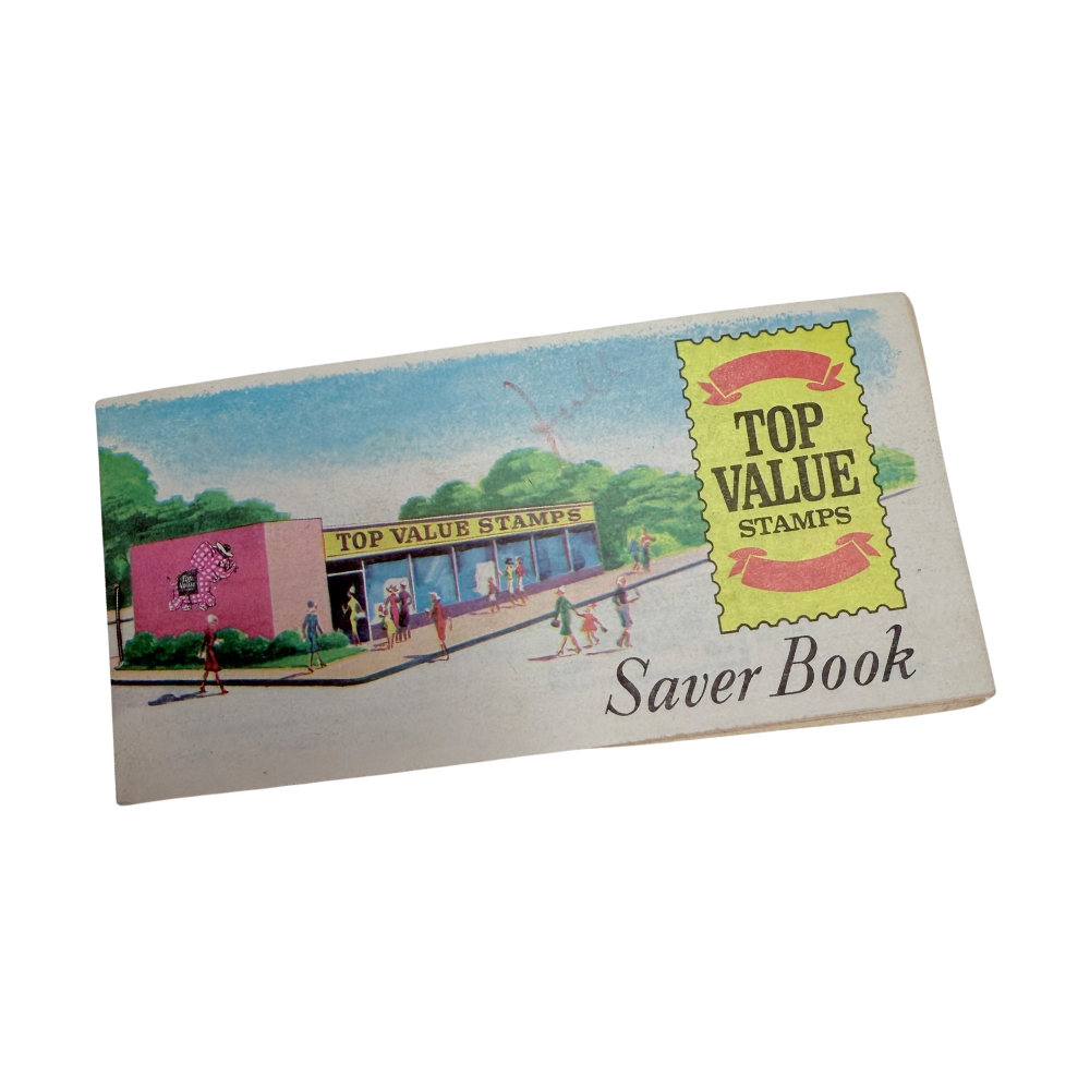 Vintage Top Value Stamps Saver Book (Choice of 2 Styles)-  Crafting Paper- The Celebration Co.