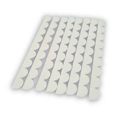 Scalloped Edge Trim – Package of 8-  3D- The Celebration Co.