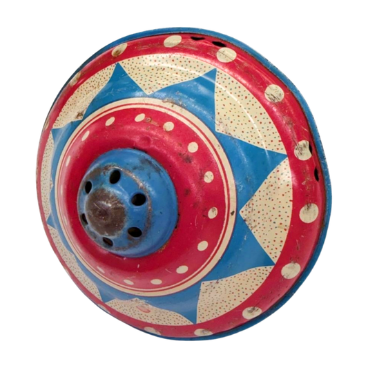 Vintage Ohio Art Co. Spinning Top (Bear Cubs Playing Baseball)-  Decor- The Celebration Co.