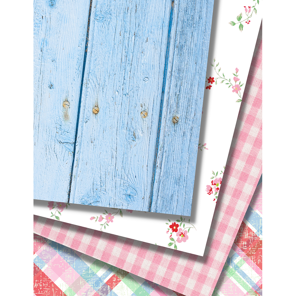 Strawberry Picnic - Digital Download - Craft Paper Package