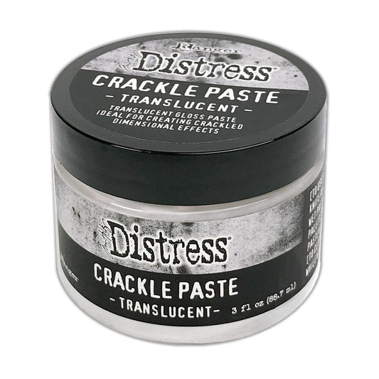Tim Holtz Distress Crackle Paste - Translucent-  Craft Supplies- The Celebration Co.