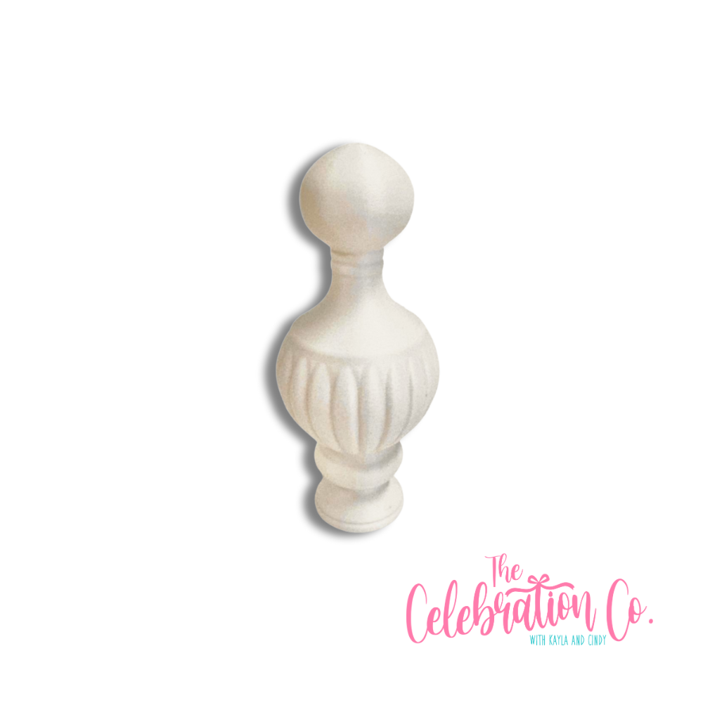 Finials – Tapered Decorative Accent (Choose from 3 Options)
