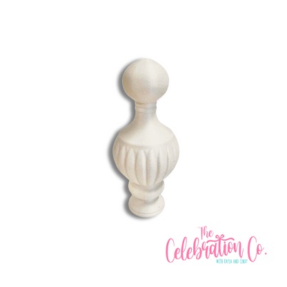 Finials – Tapered Decorative Accent (Choose from 3 Options)