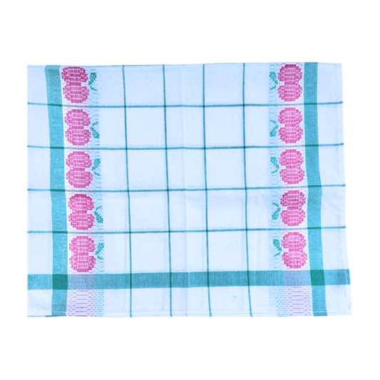 Vintage Tea Towel (Apple Motif)