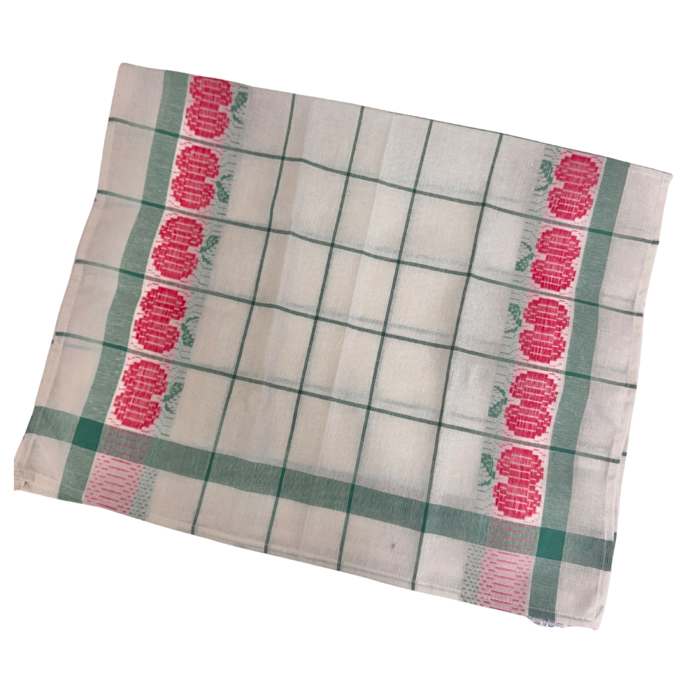 Vintage Tea Towel (Apple Motif)-  vintage- The Celebration Co.