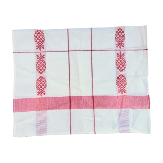 Vintage Tea Towel (Pineapple Motif)
