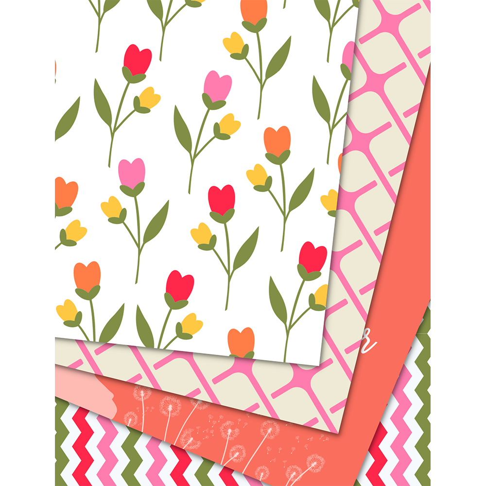 The Sweetness of Summer - Digital Download - Craft Paper Package