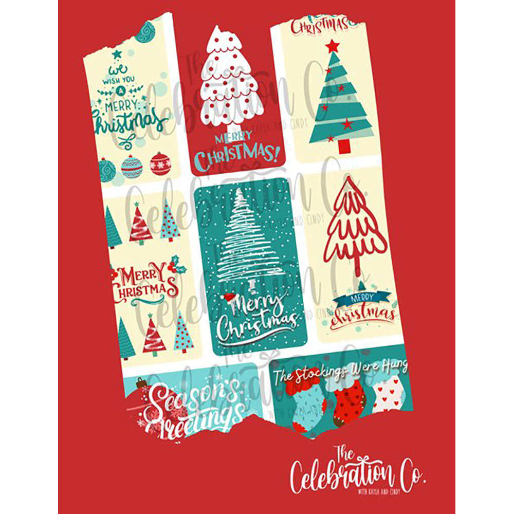 Printable Christmas Gift Tags - Traditional